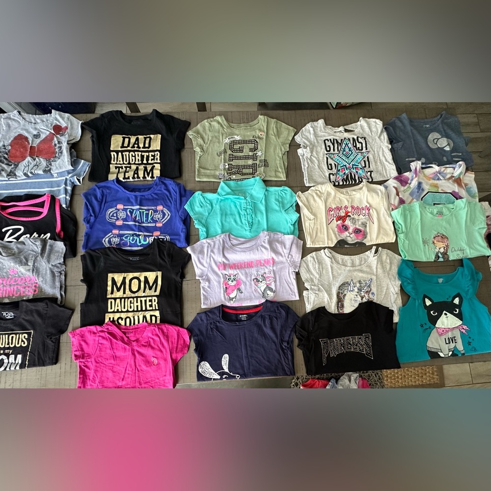 bundle of Girl clothes size 5T (41 pieces) - Picture 3 of 14